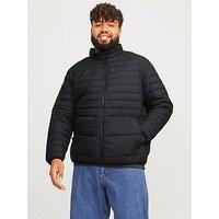 Jack & Jones Plus State Packable Padded Coat - Black