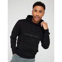 Jack & Jones Jack & Jones Star Chest Logo Hoodie - Black