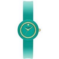 Kate Spade New York Mini Park Row Blue Silicone Watch