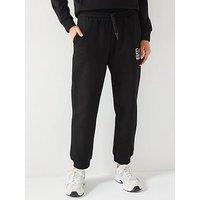 Ea7 Emporio Armani Loose Fit Joggers- Black