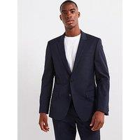 Hugo Henry Slim Fit Suit Jacket - Dark Blue