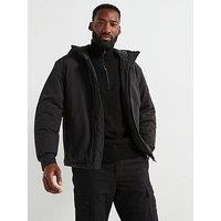 Boss Ospace Insulated Hooded Jacket - Black