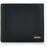 Boss New Crosstown Nikel Logo Card & Coin Wallet - Black