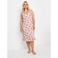 Yours Curve Animal Heart Chemise