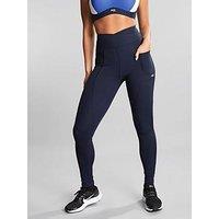 Panache Sport Sports Leggings - Navy