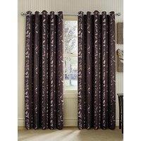 Very Home Lorenzo Leaf Eyelet Curtains