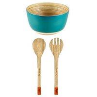 Sur La Table Colour Me Happy Salad Bowl And Servers Set