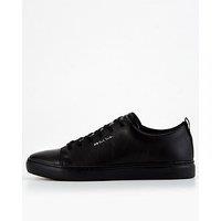 Ps Paul Smith Lee Basket Toe Cap Lace Trainer - Black