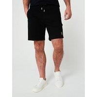 Belstaff Patch Logo Jersey Shorts - Black