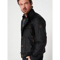 Belstaff Racemaster Wax Jacket - Black