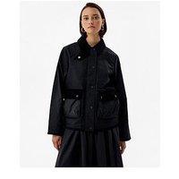Hunter Marsha Wax Jacket - Black