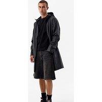 Hunter Andrea Pu Rain Coat - Black