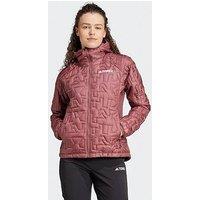 Adidas Terrex Womens Xpr Lightly Filled Hiking Jacket - Dark Pink