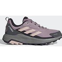 Adidas Terrex Womens Anylander Rain Ready Waterproof Hiking Shoes - Purple