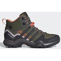 Adidas Terrex Women'S Swift R2 Gore-Tex Hiking Boots - Khaki