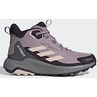 Adidas Terrex Womens Anylander Rain Ready Waterproof Hiking Boots -Pink