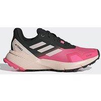 Adidas Terrex Womens Soulstride Rain Ready Waterproof Hiking Shoes -Pink