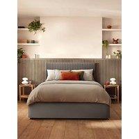 Silentnight Dusk Headboard- Velvet - Charcoal