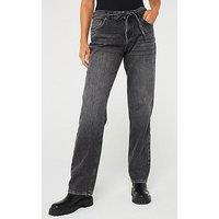 Only Straight Leg Jeans - Grey