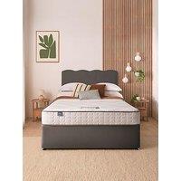 Silentnight Wave Headboard - Velvet - Charcoal