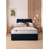 Silentnight Wave Headboard - Velvet - Navy