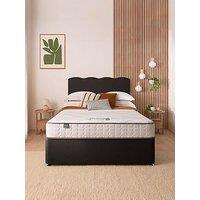 Silentnight Wave Headboard - Woven - Ebony