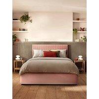 Silentnight Dusk Headboard - Velvet - Blush