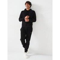 Barbour International Exclusive - Overhead Hoodie Tracksuit - Black