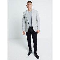 River Island Sb2 Wool Suit Jacket - Grey