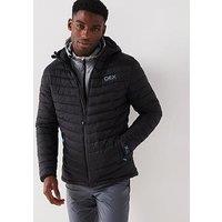 Oex Men'S Murdos Puffer Jacket - Black