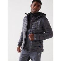 Oex Men'S Murdos Puffer Jacket - Grey