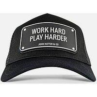 John Hatter & Co Rubber Work Hard Play Harder Cap
