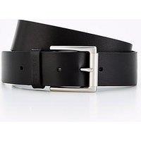 Ps Paul Smith Ps Keeper Leather Belt - Black