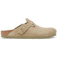 Birkenstock Men'S Boston Suede Sandals - Khaki