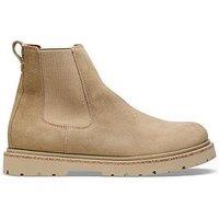 Birkenstock Men'S Highwood Suede Chelsea Boot - Beige