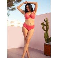 Curvy Kate Victory Side Support Balcony Bra - Papaya - Red