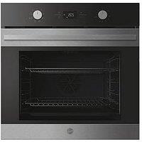 Hoover Ho6 H3T1Htx 78L Single Oven, Tbcf, Steam Clean, Timer (Rotary) Ux - Black Glass & Stainless Steel - Oven Only