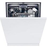 Haier Washlens Plus Xs 4B4S3Fsb-80 Full Size Fully Integrated 14 Place Dishwasher, Wifi Enabled, B Rated - Black - Dishwasher Only