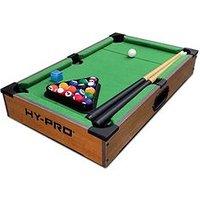 Hy-Pro 20" Table Top Pool - Wood Veneer