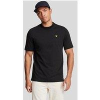 Lyle & Scott Lyle & Scott Football For All Backhit Relaxed Fit T-Shirt - Black