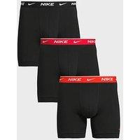Nike 3Pk Trunk Boxers- Black/Multi Waistband