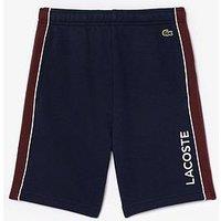 Lacoste Kids Color Block Shorts - Navy