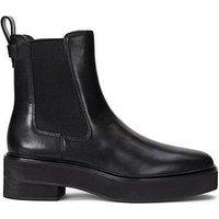 Lauren By Ralph Lauren Adrianna Chelsea Ankle Boots - Black