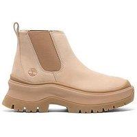 Timberland Roxie Lane Chelsea Nubuck Water Resistant Boot - Light Beige