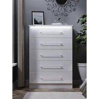 Swift Vegas Ready Assembled 5 Drawer Chest