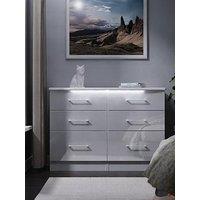 Swift Vegas Ready Assembled 6 Drawer Midi Chest