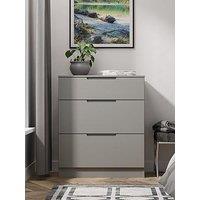 Swift Florence Ready Assembled Deep Chest Of 3 Drawers