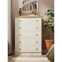 Swift Harrogate Ready Assembled 5 Drawer Chest