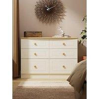 Swift Harrogate Ready Assembled 6 Drawer Wide Chest