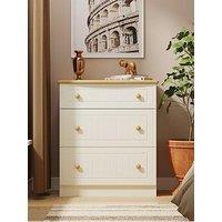 Swift Harrogate Ready Assembled 3 Drawer Deep Chest